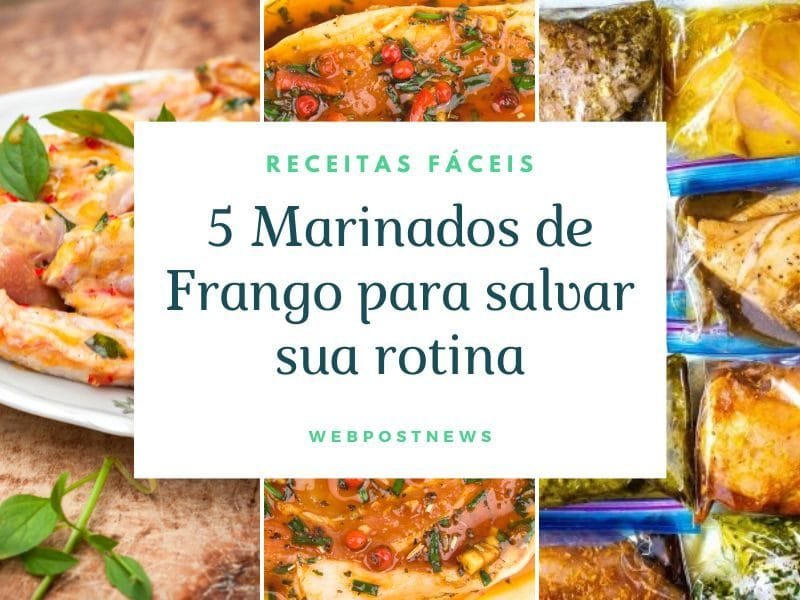 Marinada Para Frango Receitas Para Congelar