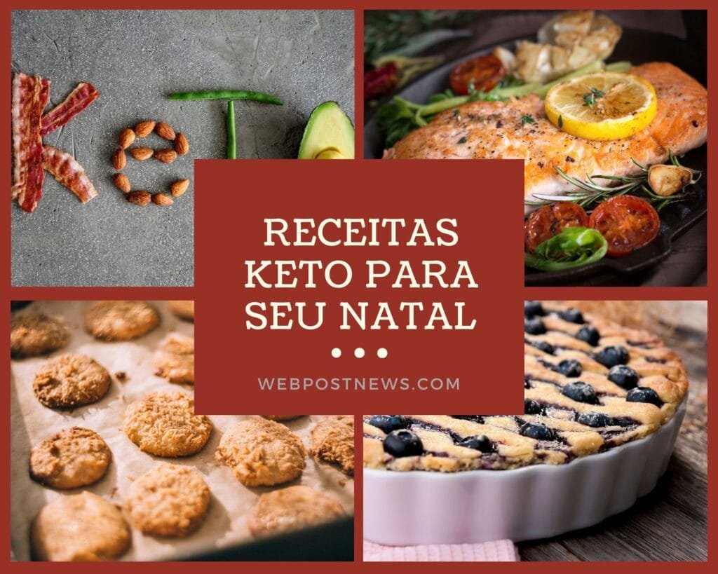 Dicas de receitas Keto gostosas e saudáveis para seu natal