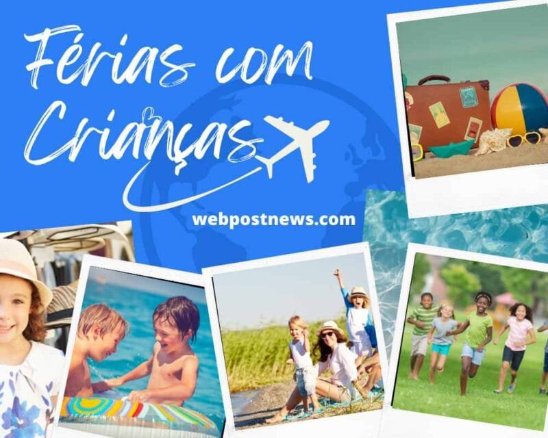 crianças brincando com amigos e os pais Férias com crianças - Dicas de atividades para boas diversões