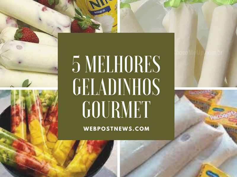 Geladinho Gourmet - 5 melhores receitas para testar