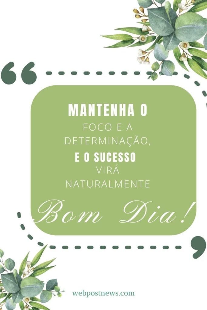 Mensagens de Bom Dia